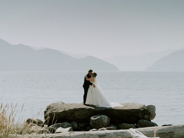 Troy and Jacqueline&apos;s wedding in Furry Creek, British Columbia 72