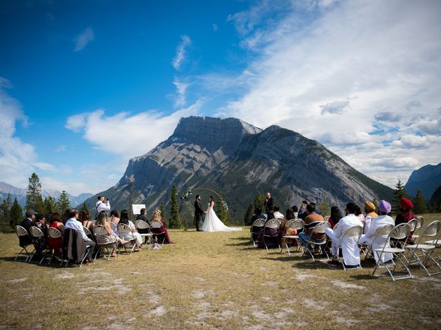 Anjum and Carolina&apos;s wedding in Banff, Alberta 1