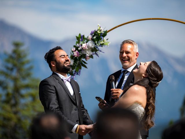 Anjum and Carolina&apos;s wedding in Banff, Alberta 2