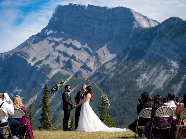 Anjum and Carolina&apos;s wedding in Banff, Alberta 5