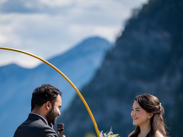 Anjum and Carolina&apos;s wedding in Banff, Alberta 10