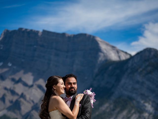 Anjum and Carolina&apos;s wedding in Banff, Alberta 14