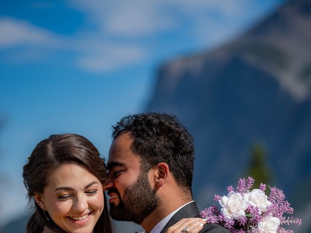 Anjum and Carolina&apos;s wedding in Banff, Alberta 15