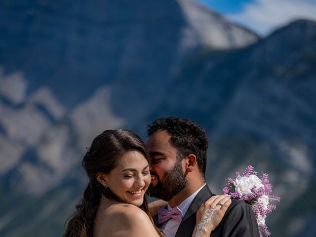 Anjum and Carolina&apos;s wedding in Banff, Alberta 16