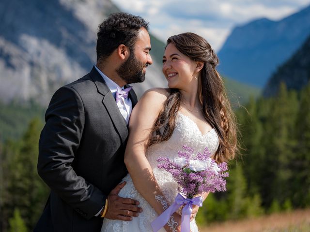 Anjum and Carolina&apos;s wedding in Banff, Alberta 18