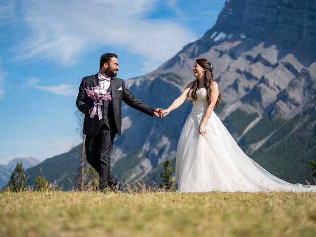 Anjum and Carolina&apos;s wedding in Banff, Alberta 20