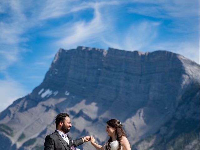 Anjum and Carolina&apos;s wedding in Banff, Alberta 21