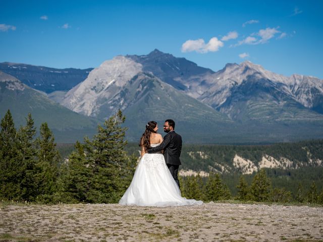 Anjum and Carolina&apos;s wedding in Banff, Alberta 29