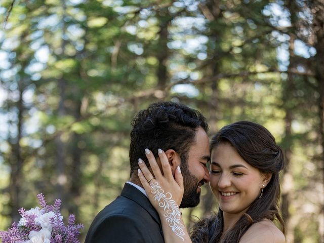 Anjum and Carolina&apos;s wedding in Banff, Alberta 34