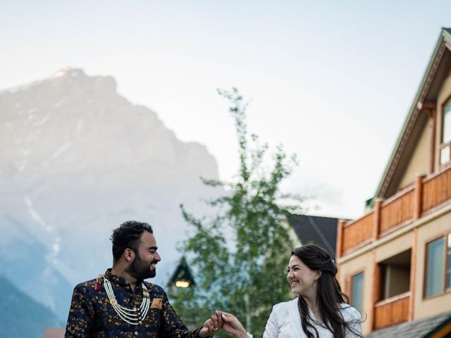 Anjum and Carolina&apos;s wedding in Banff, Alberta 41