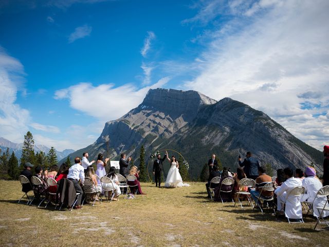 Anjum and Carolina&apos;s wedding in Banff, Alberta 56