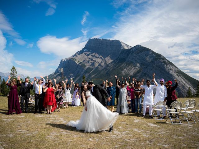 Anjum and Carolina&apos;s wedding in Banff, Alberta 57