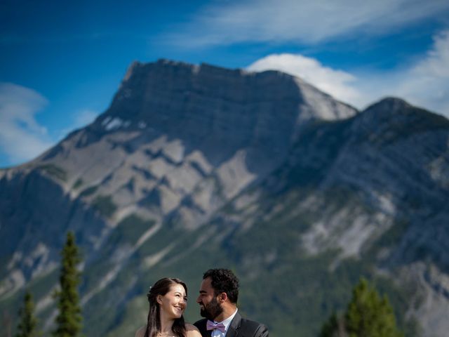 Anjum and Carolina&apos;s wedding in Banff, Alberta 58