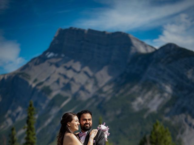 Anjum and Carolina&apos;s wedding in Banff, Alberta 59