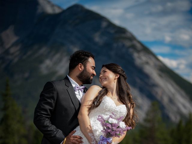 Anjum and Carolina&apos;s wedding in Banff, Alberta 63