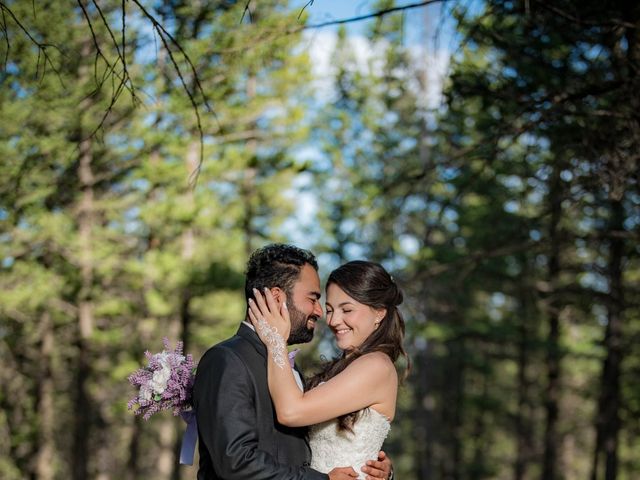 Anjum and Carolina&apos;s wedding in Banff, Alberta 67