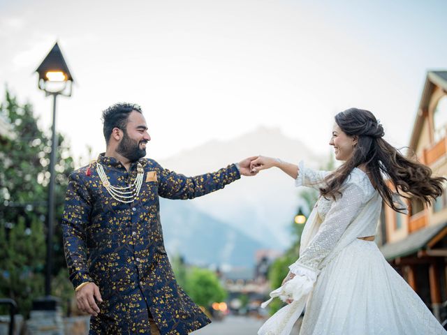 Anjum and Carolina&apos;s wedding in Banff, Alberta 74