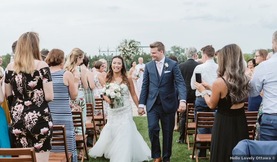 Brennan and Lauren's wedding in Almonte, Ontario