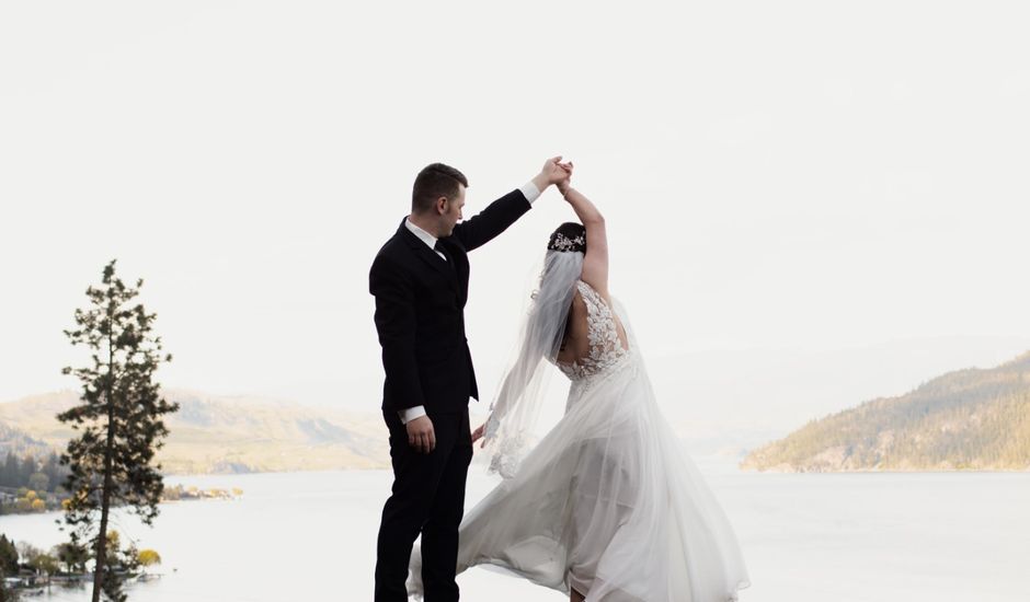 Bryan and Nicole's wedding in Lake Country, British Columbia