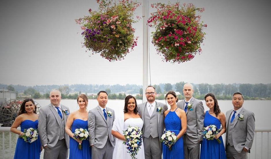 Wade and Dani's wedding in New Westminster, British Columbia