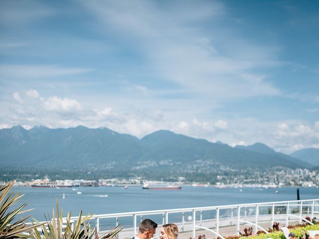 Wyatt and Tyra&apos;s wedding in Vancouver, British Columbia 29