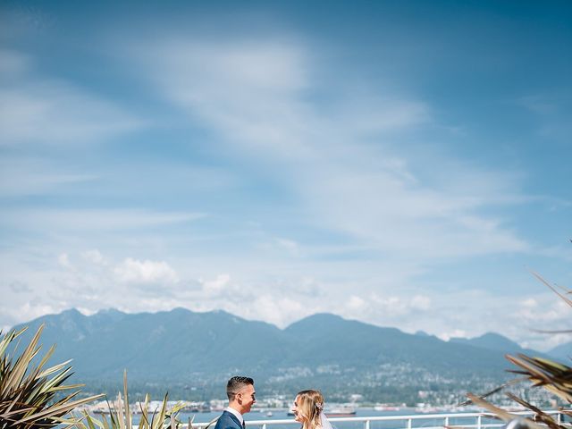 Wyatt and Tyra&apos;s wedding in Vancouver, British Columbia 30