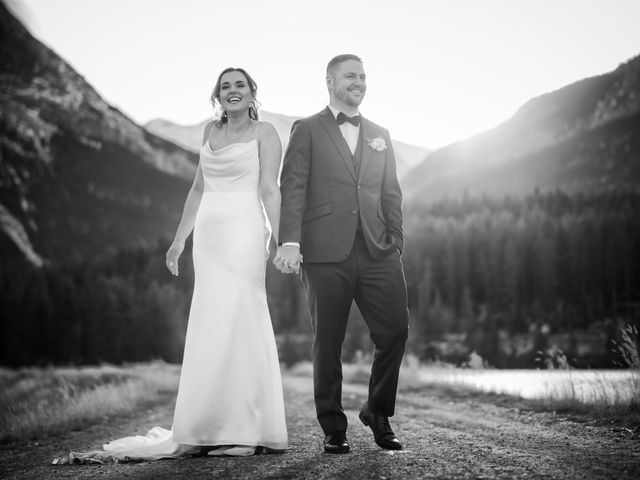 Laurissa and Mike's wedding in Canmore, Alberta 10