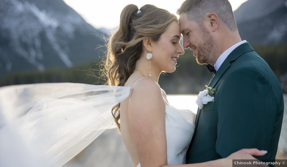 Laurissa and Mike's wedding in Canmore, Alberta