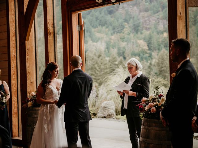 Mason and Ashley&apos;s wedding in Cowichan Bay, British Columbia 33