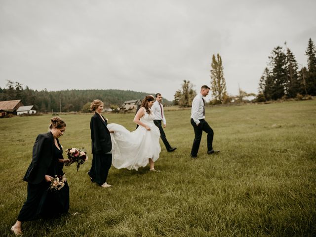 Mason and Ashley&apos;s wedding in Cowichan Bay, British Columbia 6