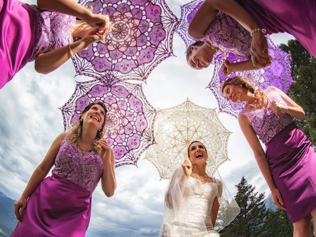 Simon and Lais's wedding in Banff, Alberta 15