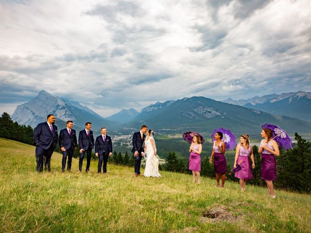 Simon and Lais's wedding in Banff, Alberta 74