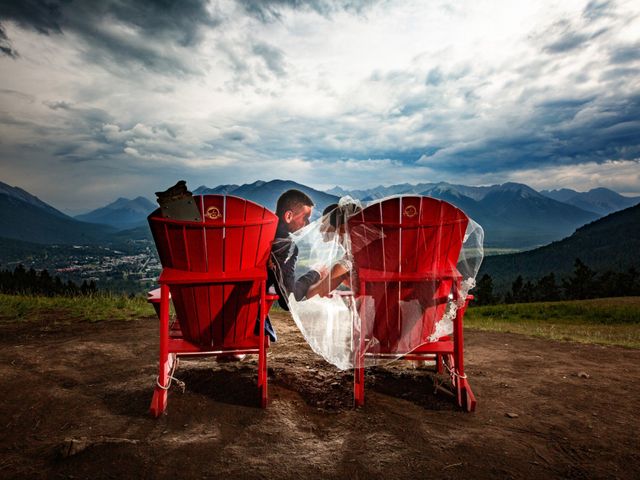 Simon and Lais&apos;s wedding in Banff, Alberta 2