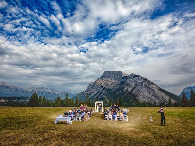 Simon and Lais's wedding in Banff, Alberta 76