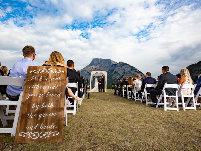 Simon and Lais's wedding in Banff, Alberta 77