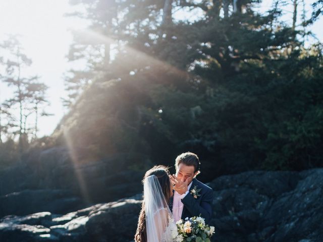 James and Tiffany&apos;s wedding in Tofino, British Columbia 24