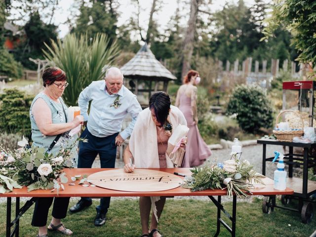 James and Tiffany&apos;s wedding in Tofino, British Columbia 31