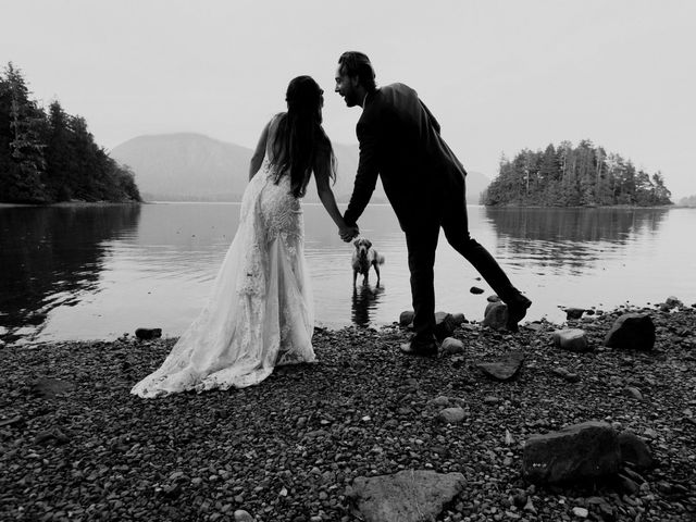 James and Tiffany's wedding in Tofino, British Columbia 62