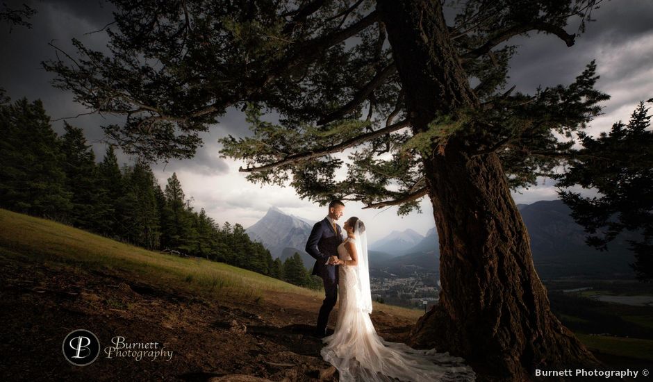 Simon and Lais's wedding in Banff, Alberta