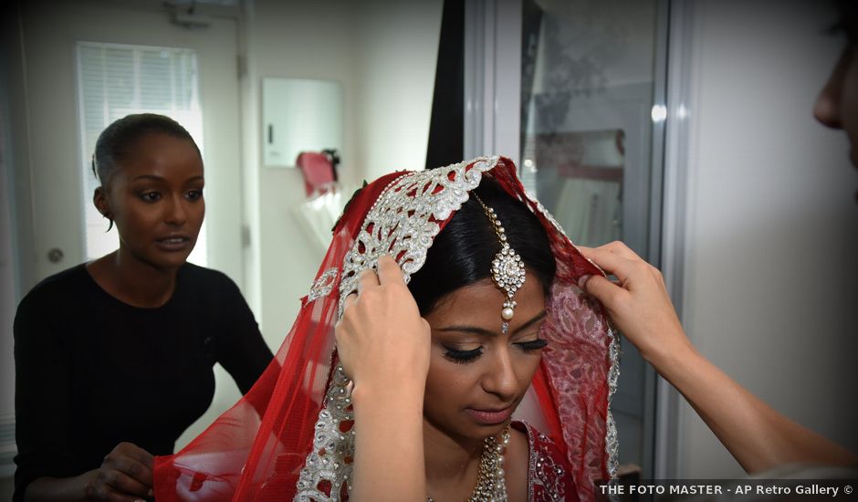 Rahul and Dewami's wedding in Mississauga, Ontario