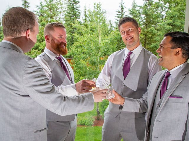 Garrett and Shelby&apos;s wedding in Canmore, Alberta 18