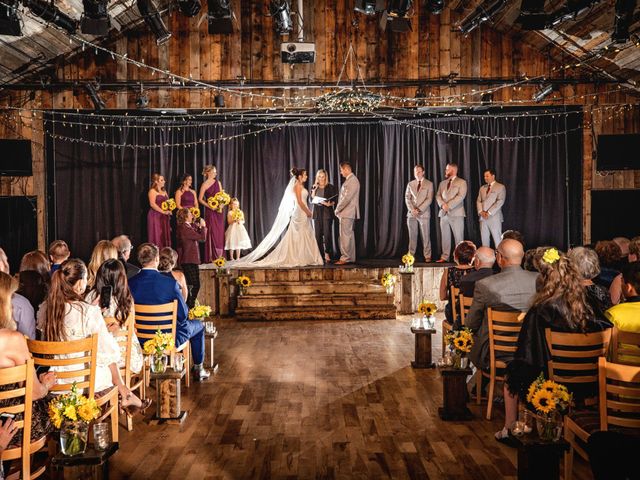 Garrett and Shelby&apos;s wedding in Canmore, Alberta 28