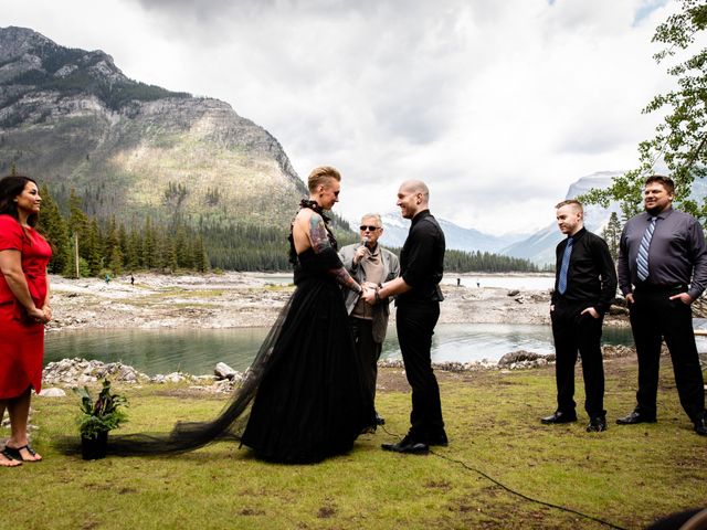 Rob and Jen&apos;s wedding in Banff, Alberta 1