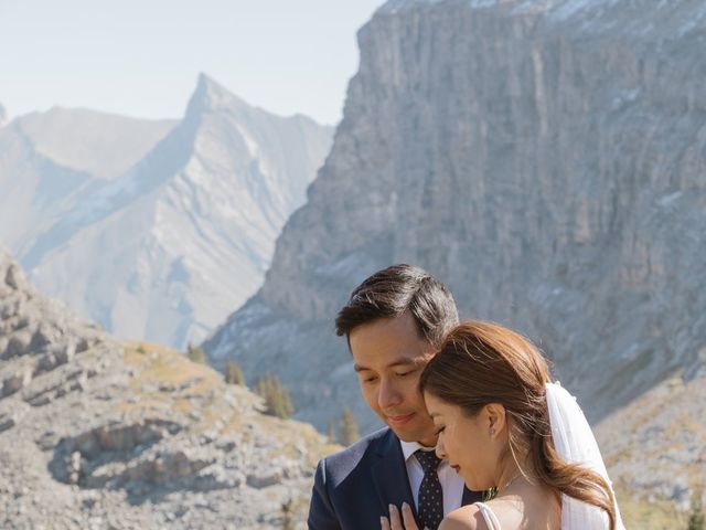 Brendan and Paulina&apos;s wedding in Canmore, Alberta 23