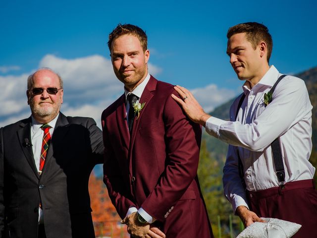 Clayton and Brittany&apos;s wedding in Nelson, British Columbia 12