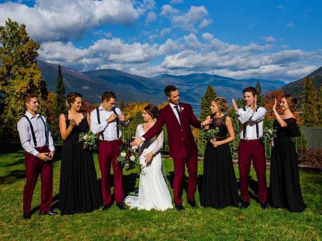 Clayton and Brittany&apos;s wedding in Nelson, British Columbia 19