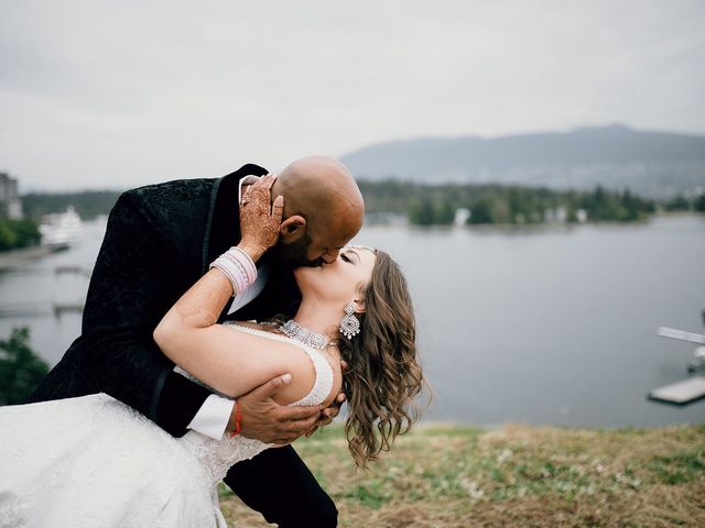 Mikayla and Ravi&apos;s wedding in Vancouver, British Columbia 106