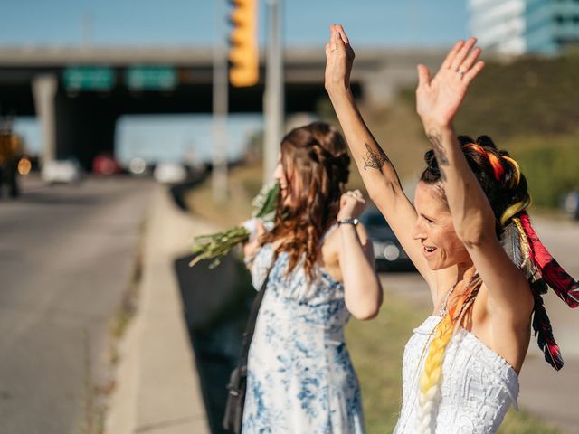 Veronica and Jamie's wedding in Bragg Creek, Alberta 6