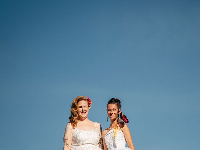 Veronica and Jamie's wedding in Bragg Creek, Alberta 8