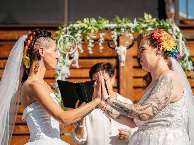 Veronica and Jamie&apos;s wedding in Bragg Creek, Alberta 1